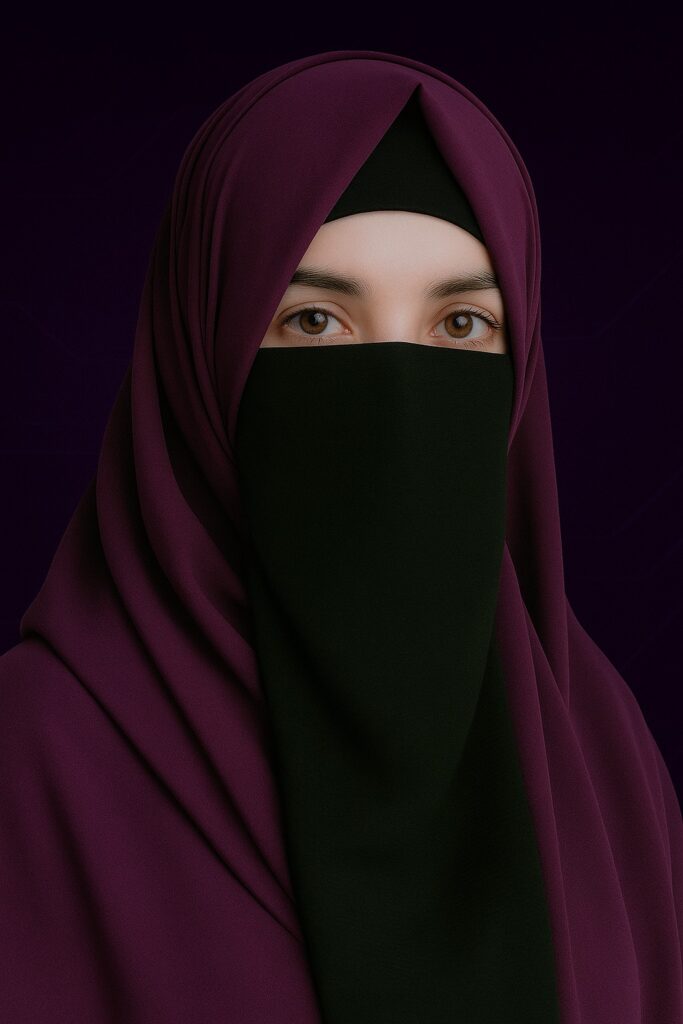 Professional portrait of Quantom Codes Software House team member wearing maroon attire